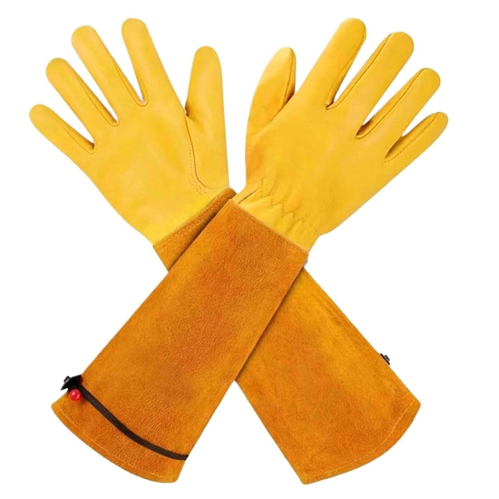 1 par de guantes jardinería largos para Jardineros