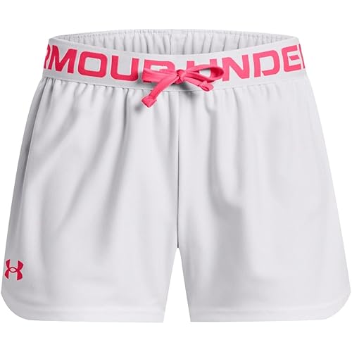 Under Armour Girls' Play Up Solid Shorts