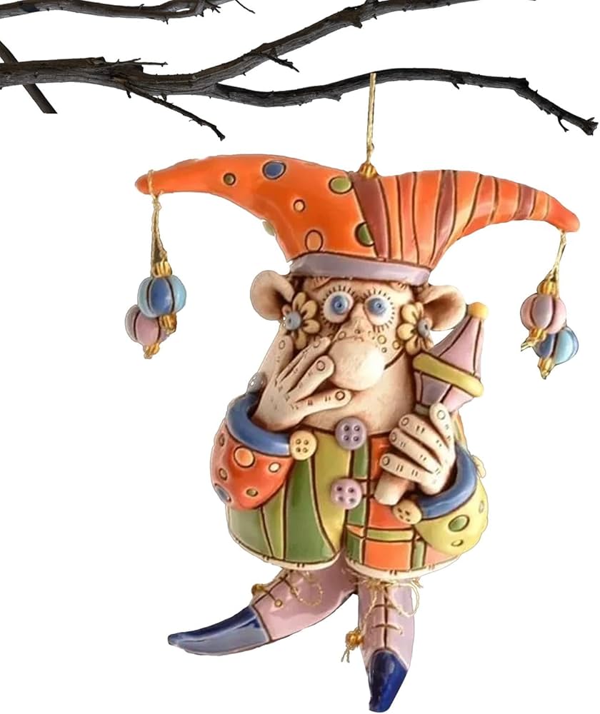 台湾製FlambroTaiwanフィギュリンピエロ道化師CR7066 台湾製FlambroTaiwanフィギュリンピエロ道化師CR7066