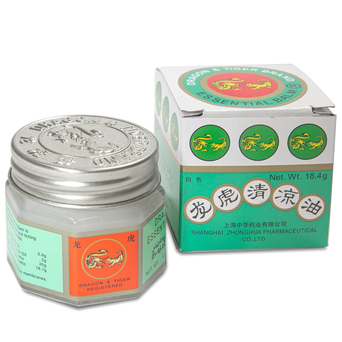 清涼油Dragon & Tiger Essential Balm 16個 Amazon.com: Dragon & Tiger Brand Essential Balm 龍虎清涼油 18.4g
