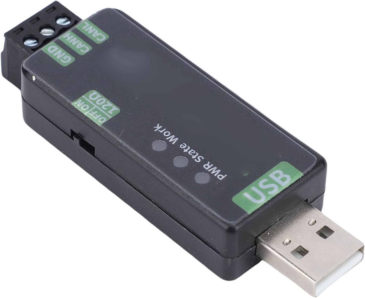 USB to CAN Adapter, Open Source Hardware CAN Interface, Industrial Debugging Tool with CAN2.0A, CAN2.0B, FD Protocols & Upgraded Interference Performance, Ideal for Motor