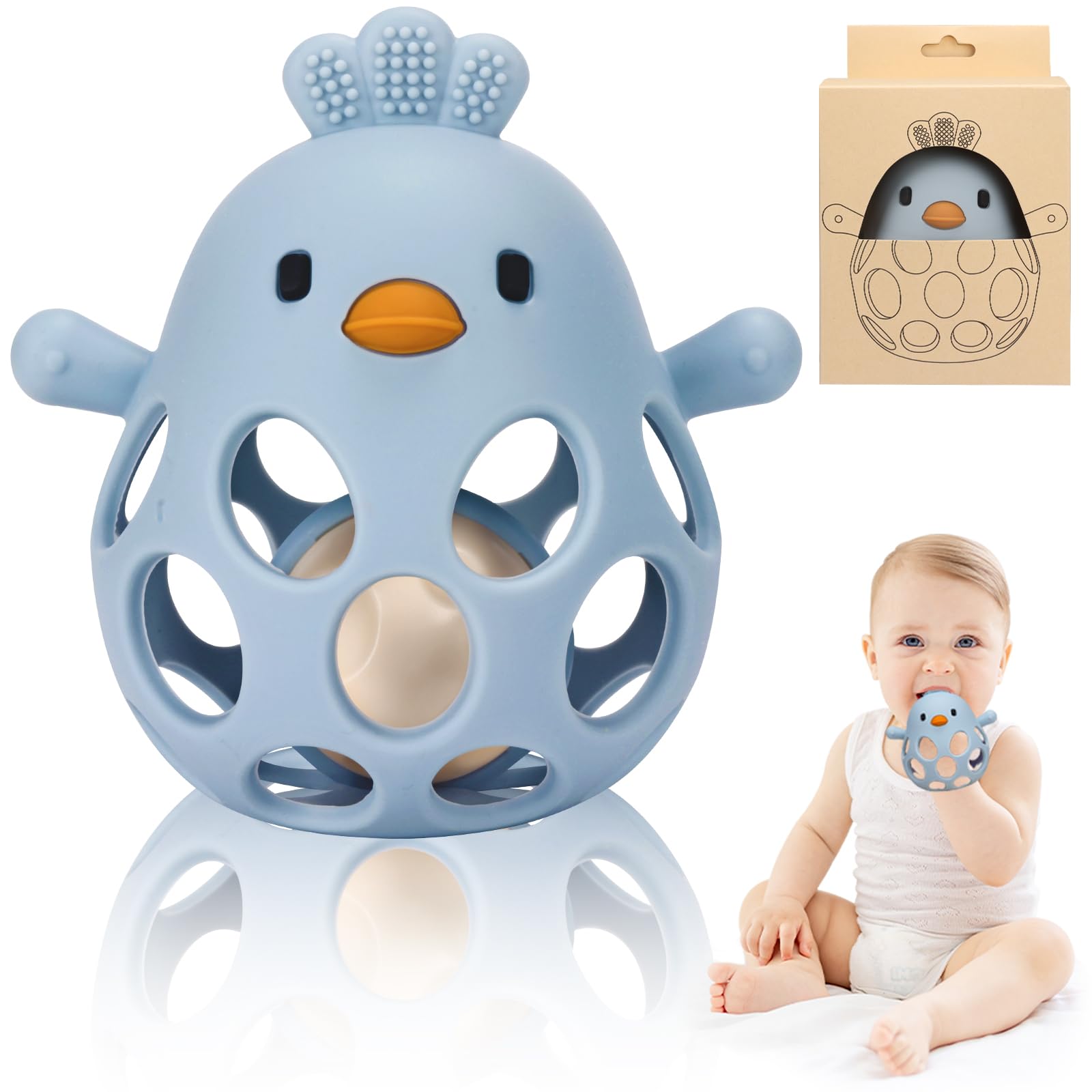 Jouet Bebe 6 Mois, Jouet Hochet Dentition Bebe Pour 3 Mois, Jeux D