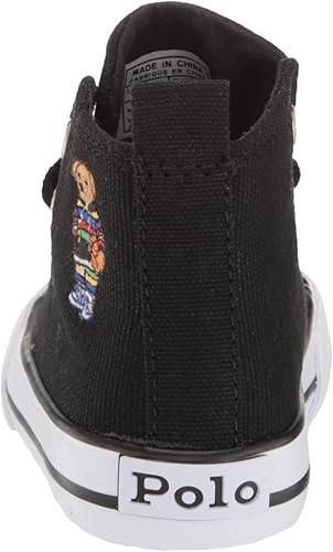 Miniatura 3 de POLO RALPH LAUREN Hamptynhiiibear Blk CVSBball - Tenis unisex para niños