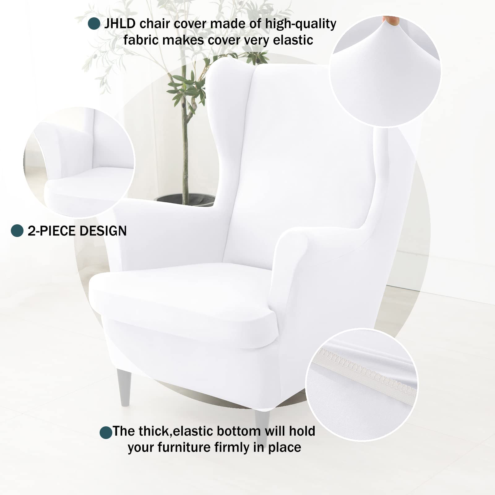 Wing Chair Slipcover Copri Poltrona Ikea Strandmon Copripouf
