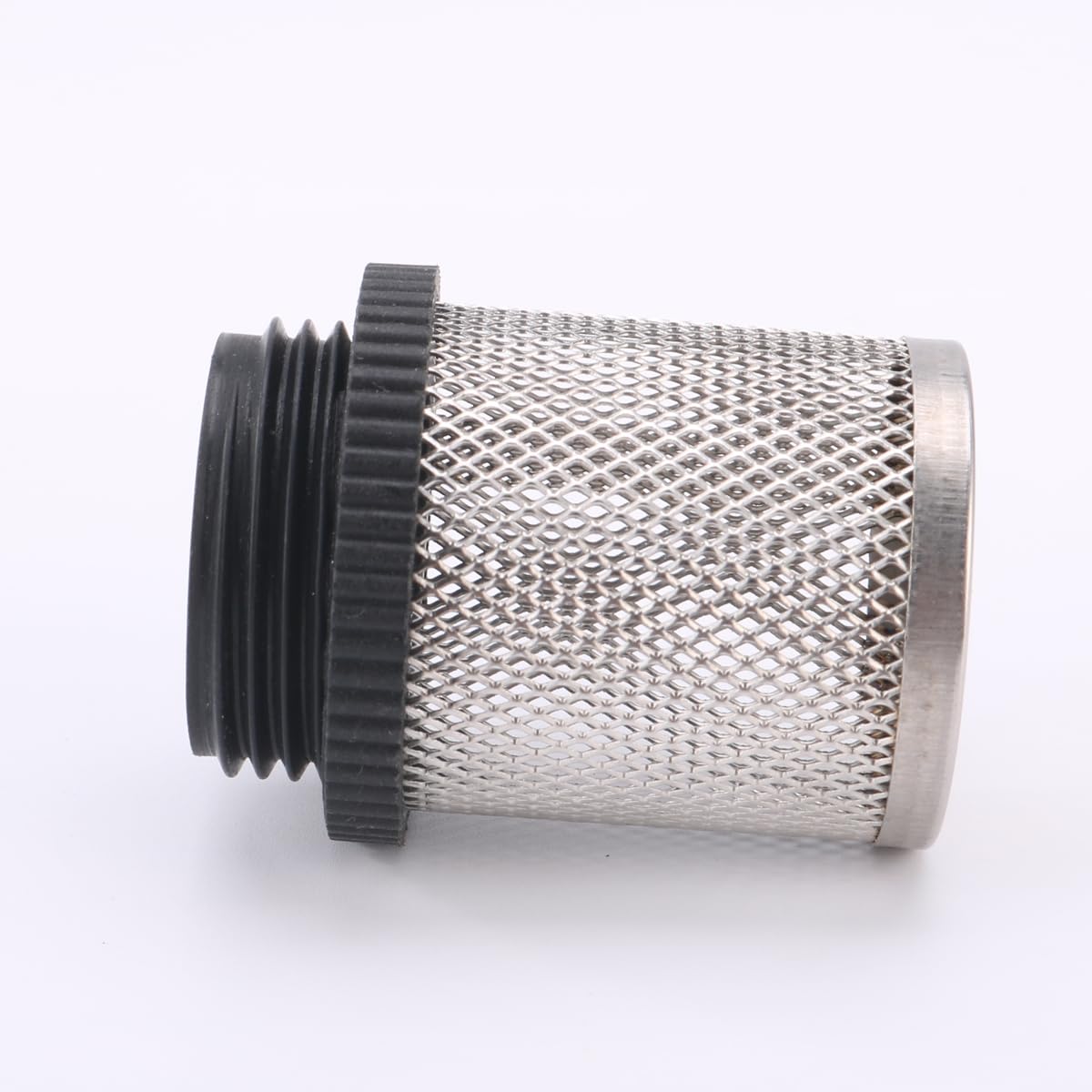 10 filtros de Malla de Acero Inoxidable 304 de 1/2" a 2" con Rosca Macho for riego de jardín, Filtro de Entrada de Drenaje for Acuario.(63mm)