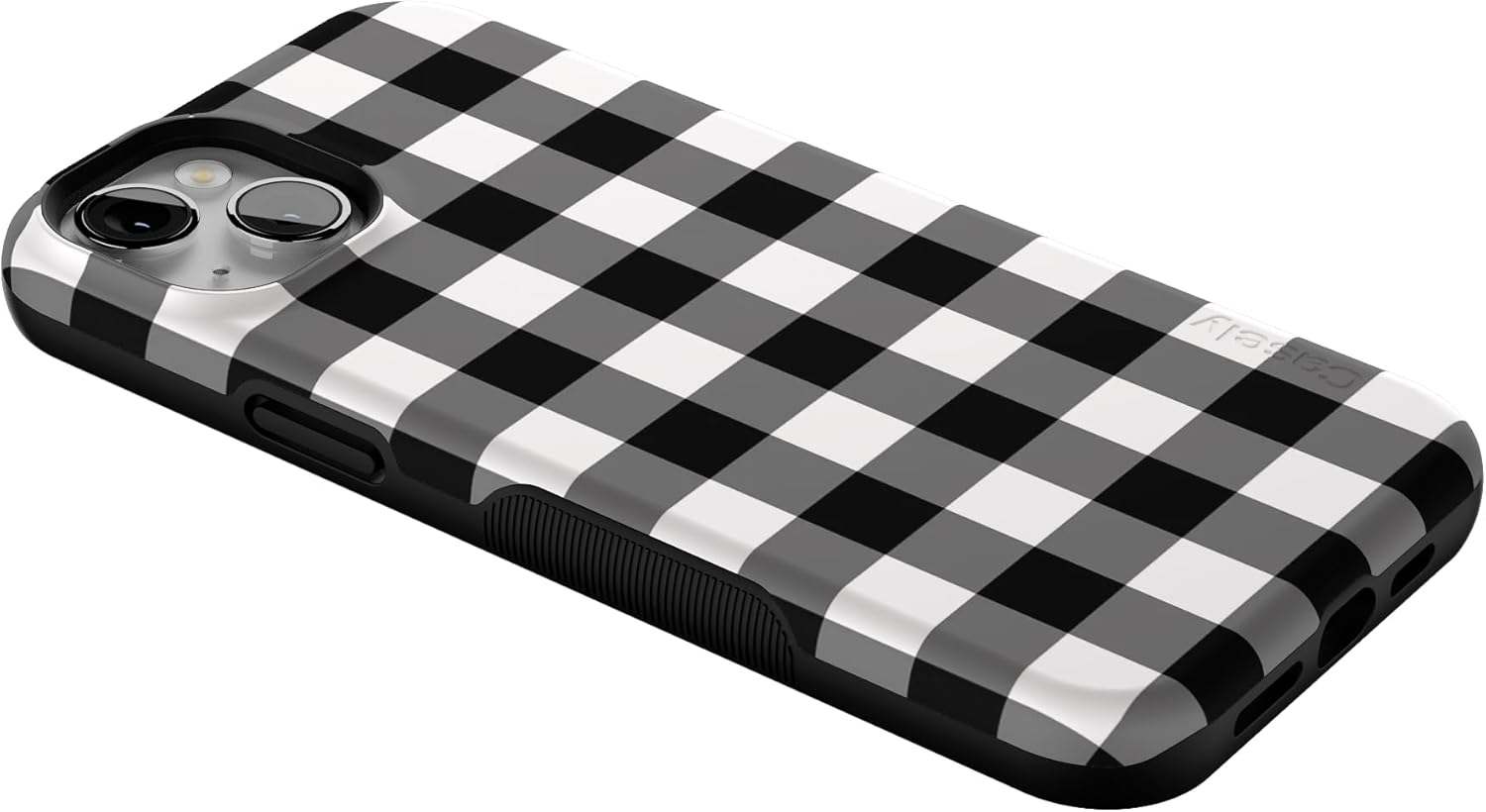 Casely iPhone 14 Plus Case | Check Me Out | Checkerboard | Bold Protective Design | Compatible with MagSafe