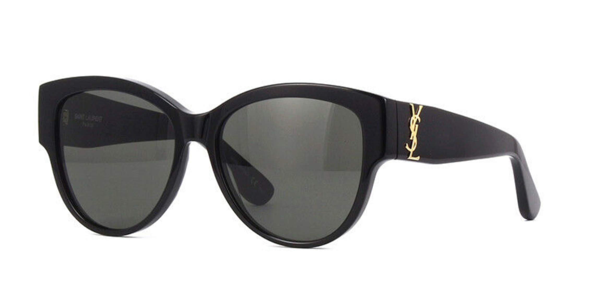 Saint Laurent Authentic YVES SAINT LAURENT Black YSL Sunglasses SL M3-002 *NEW*