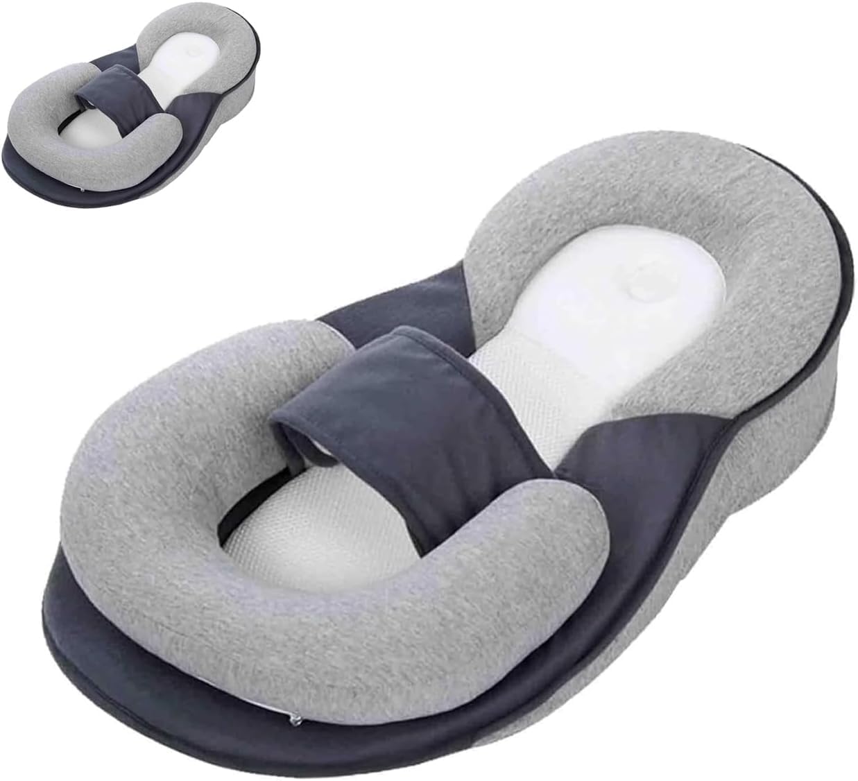 Reflux Pillow, Wedge Pillow with Adjustable Support, Body Positioner with Gentle Incline Positioning