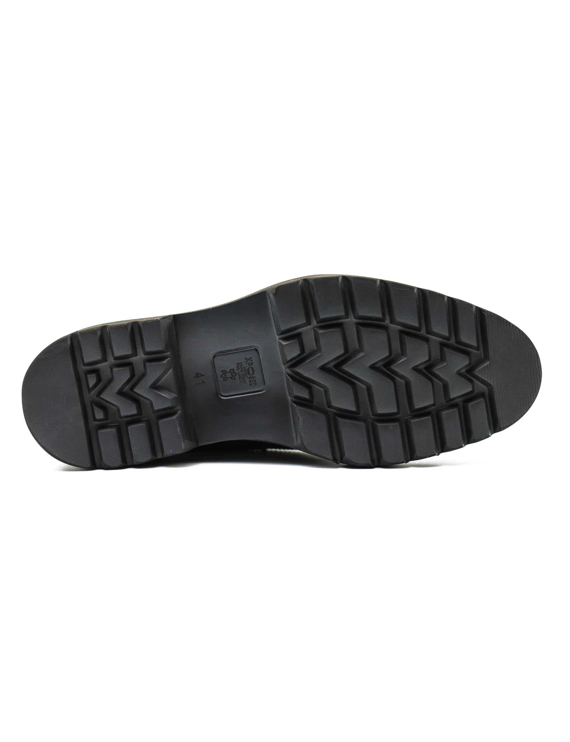 Mocasines de Cuero Genuino Brillante con borlas Estilo Retro Hechos a Mano con Suela de Goma y Suela Dentada para Hombre