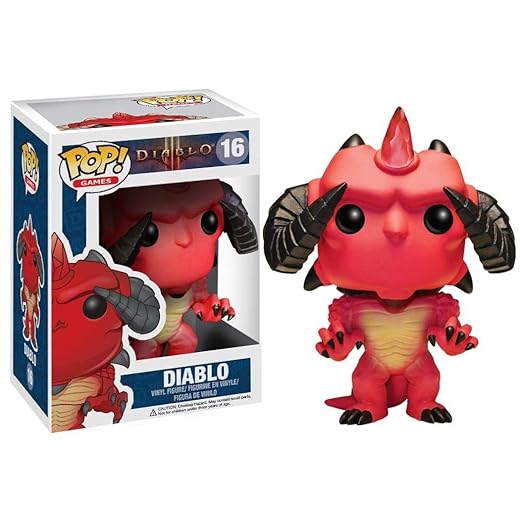 Funko Pop Games Diablo Vinyl Figure,Red