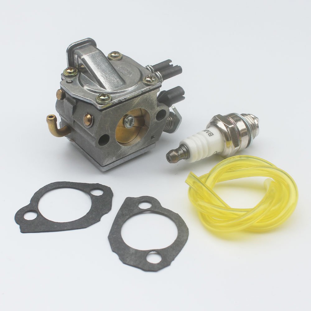 KIPA Carburador para motosierra de gas Stihl MS340 MS350 MS360 034 036 Motor Reemplaza Zama C3A-S31A C3A-S31E Stihl 1125-120-0613 1125-120-0614 1125-120-0615 1125 - 120-0651 Tillotson 40-HE-20A H20036