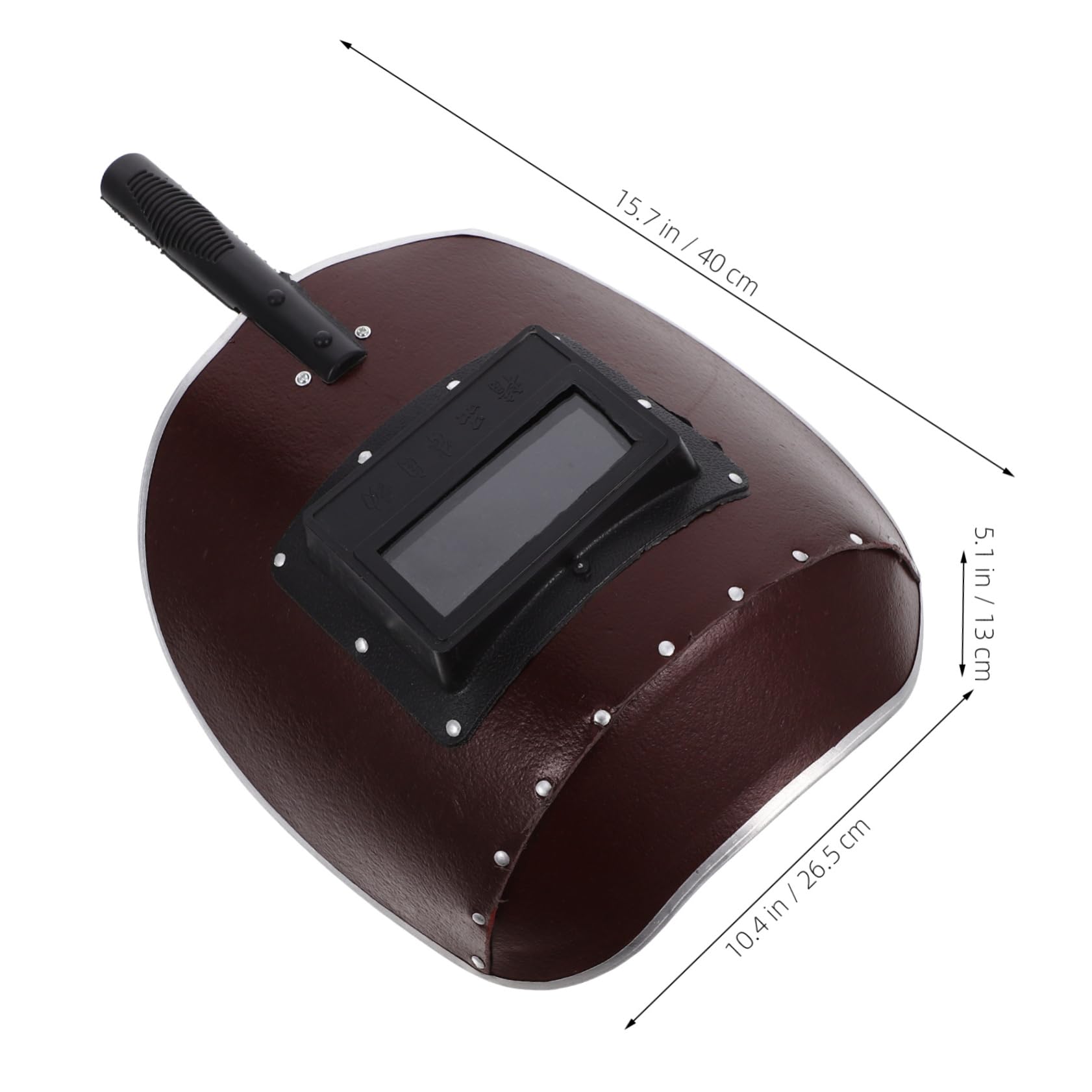 Alipis Casco De Soldadura De Mano Pantalla De Soldar Capucha Protector Para Soldadura Interiores o Exteriores