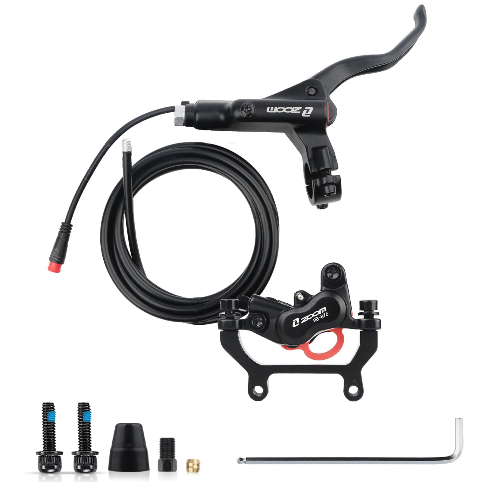 Amazon.co.jp: ZOOM HB876E E-Bike 油圧ディスクブレーキセット 4