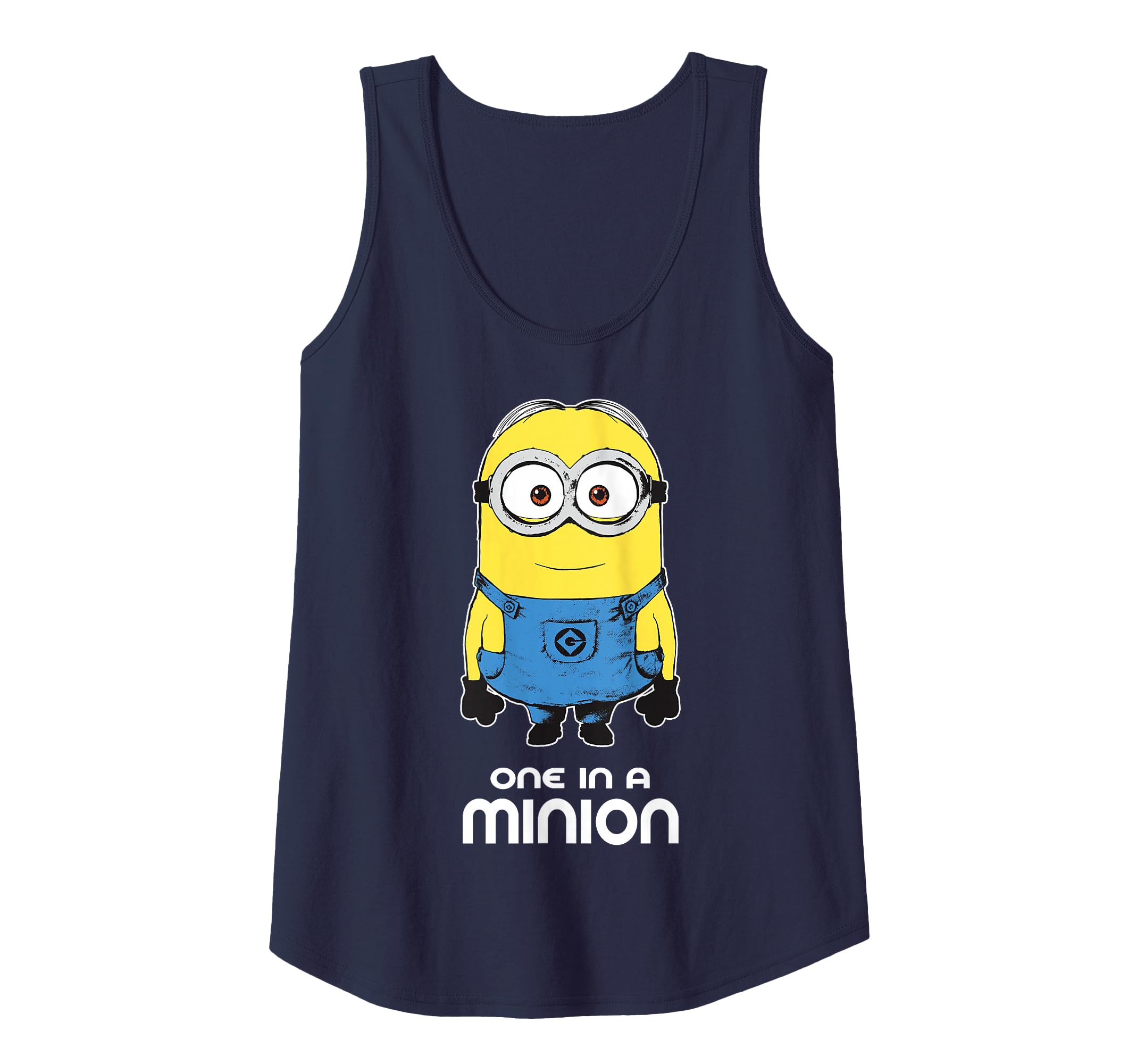Despicable Me Minions One In A Minion Happy Portrait Tank Top