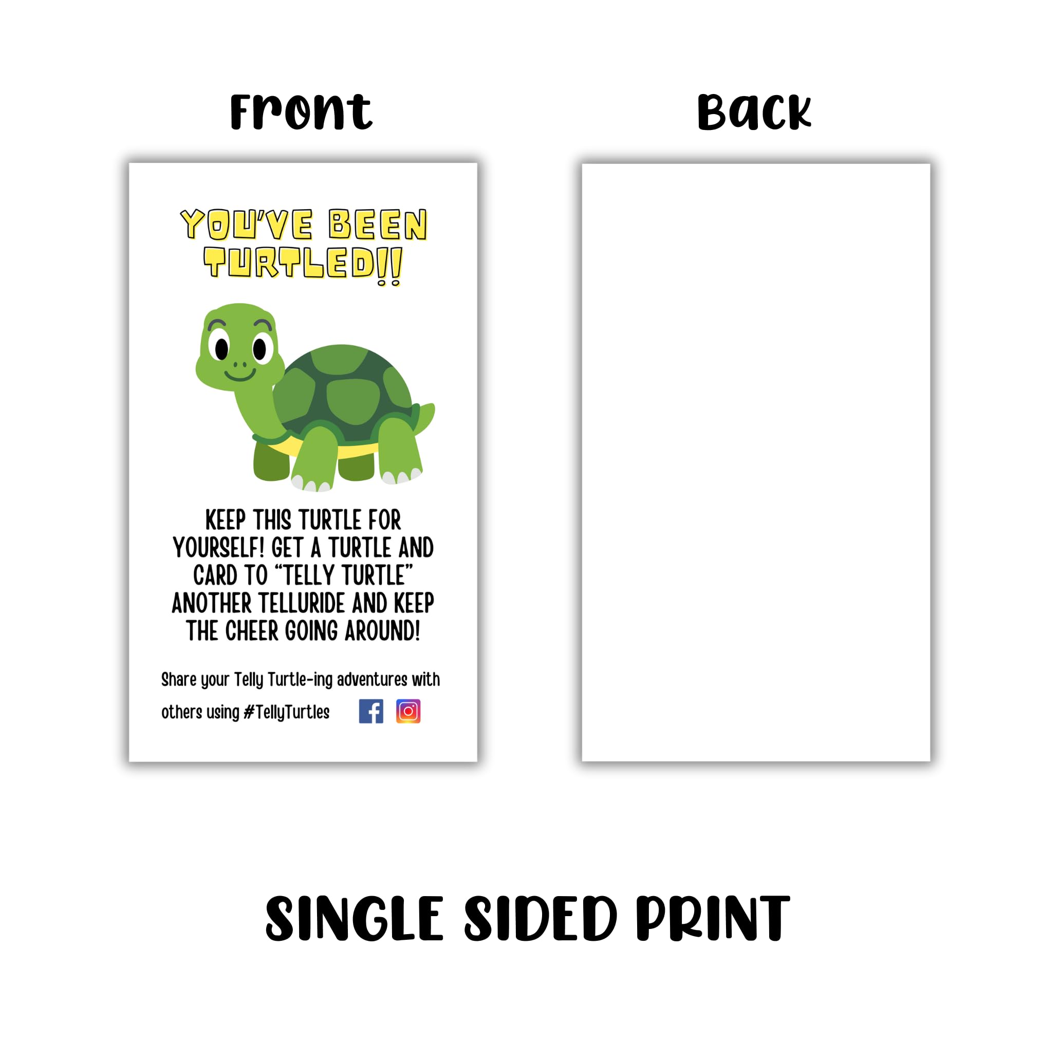 Amazon.com: Lashicorn Telly Telly Telluride Turtles & Tags for