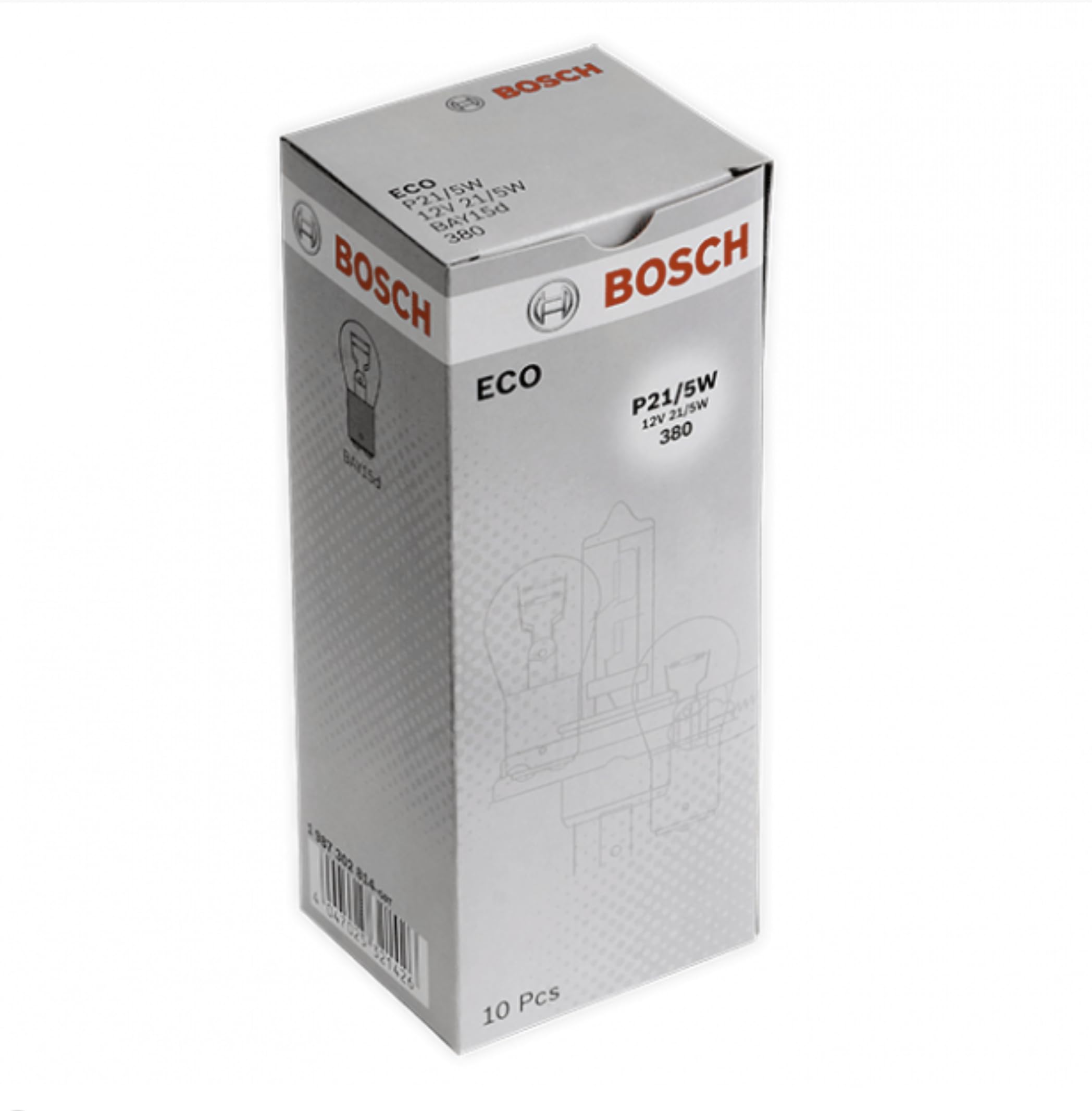Bosch Ampul Eco 12V P21/5W 21/5 W Bay15D Çift Duy Şaşi 7528-1 987 302 814