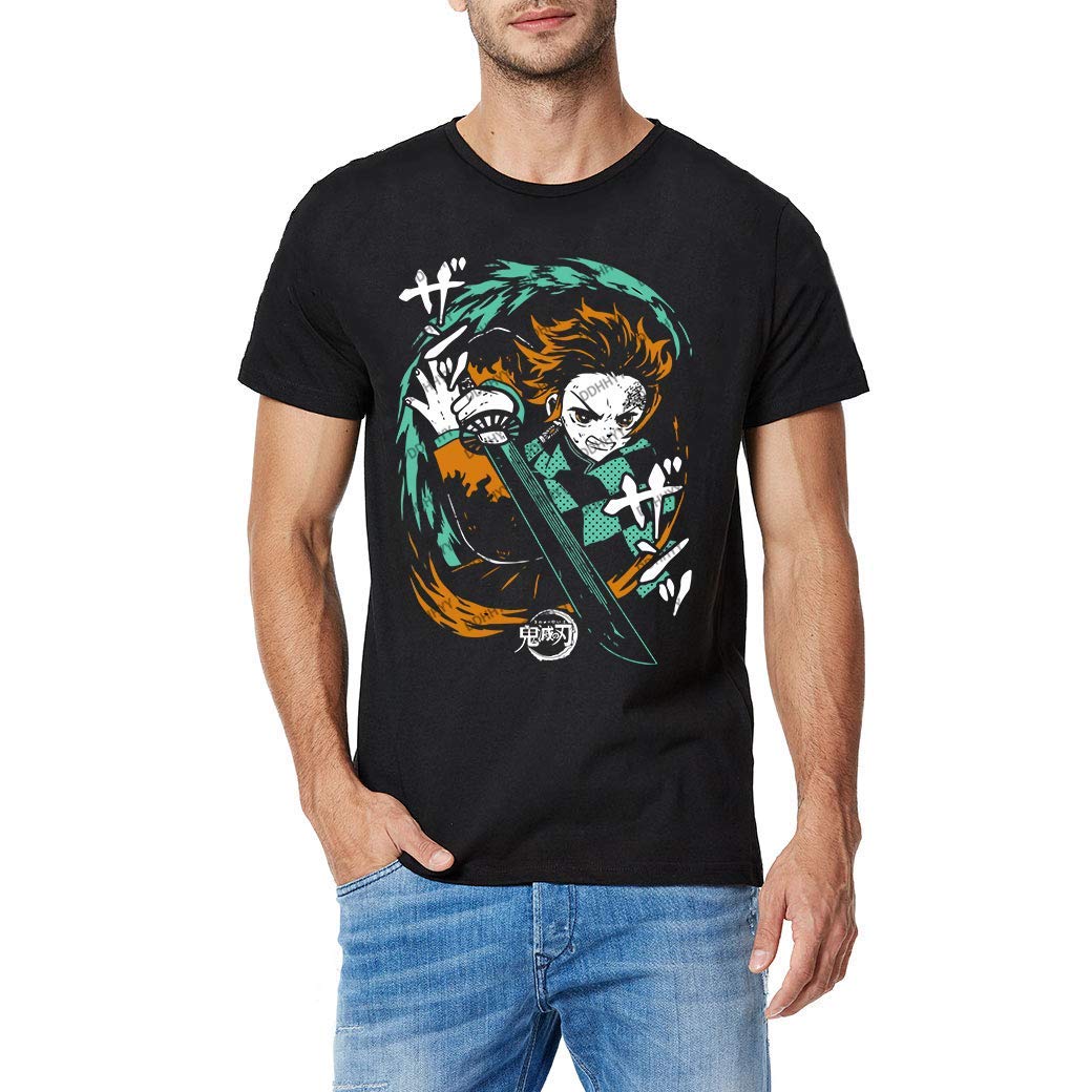 DDHHYYAnime Men's Short Sleeve T-Shirt