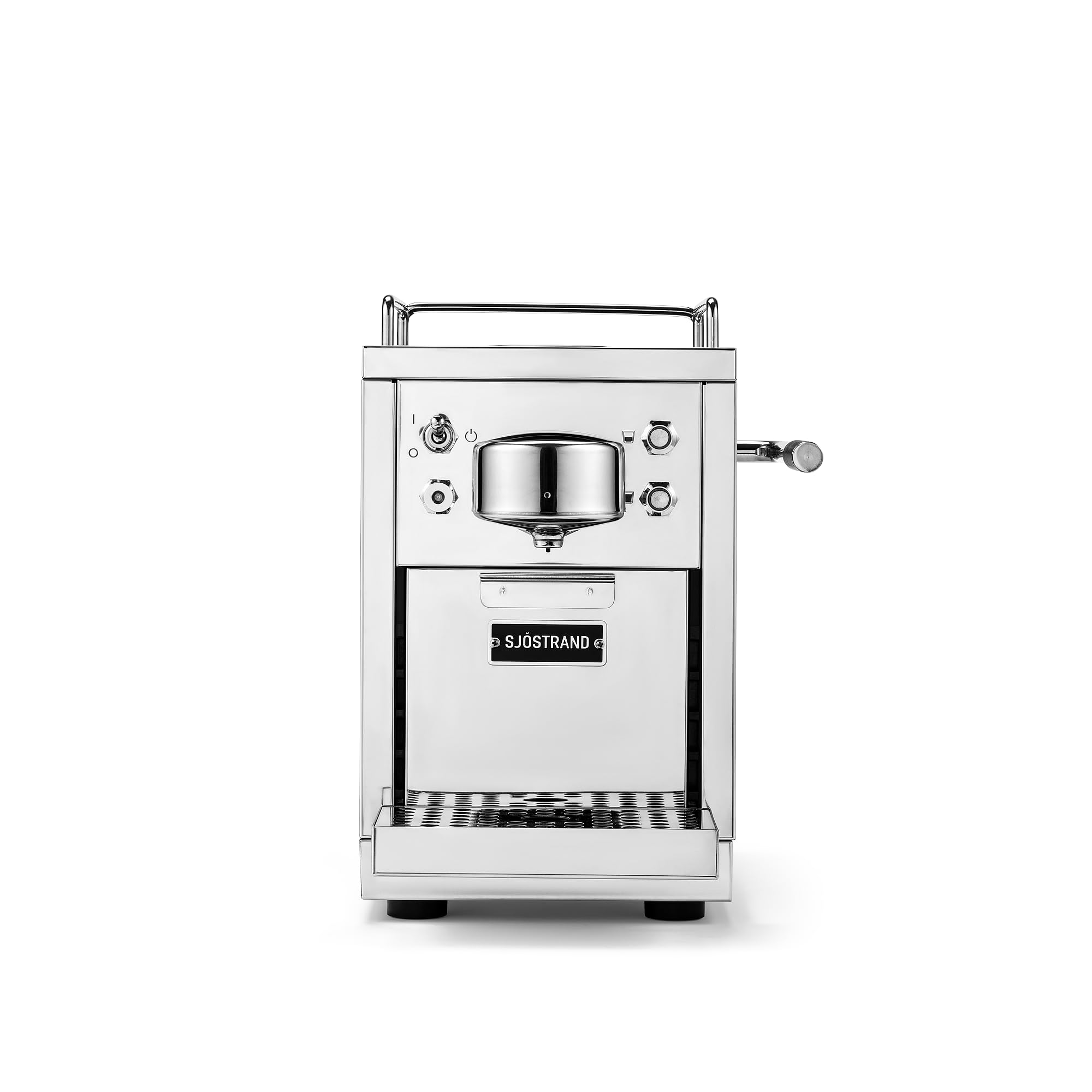 Die Original 2 Kaffeemaschine, Nespresso® kompatible Kapselmaschine, Espressomaschine aus Edelstahl, skandinavisches Design, langlebige, reparierbare Kaffeemaschine