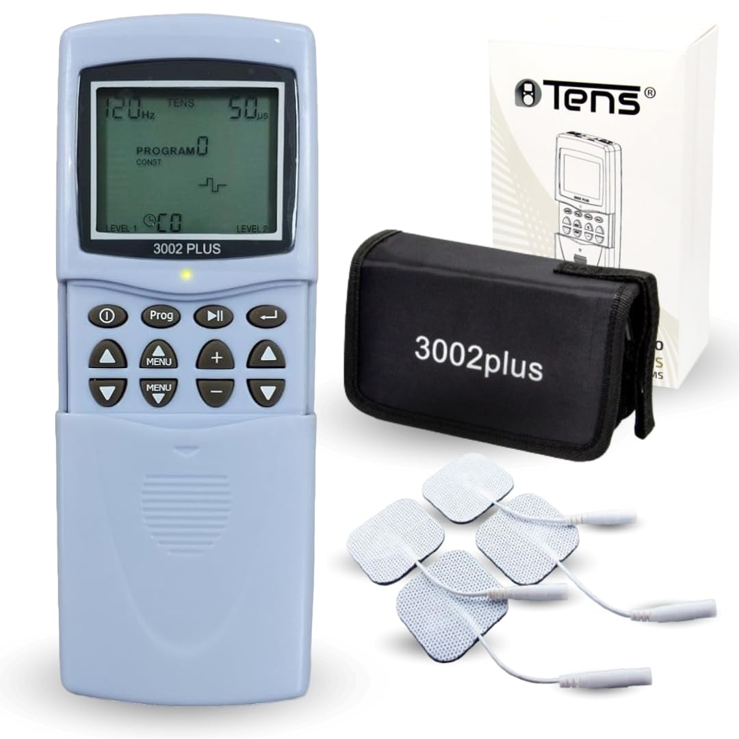 Tens Elettrostimolatore muscolare 10 modalità Funzione TENS, EMS per sollievo artrite lombalgia sciatica emicrania torcicollo dolore schiena fianchi ginocchio spalla