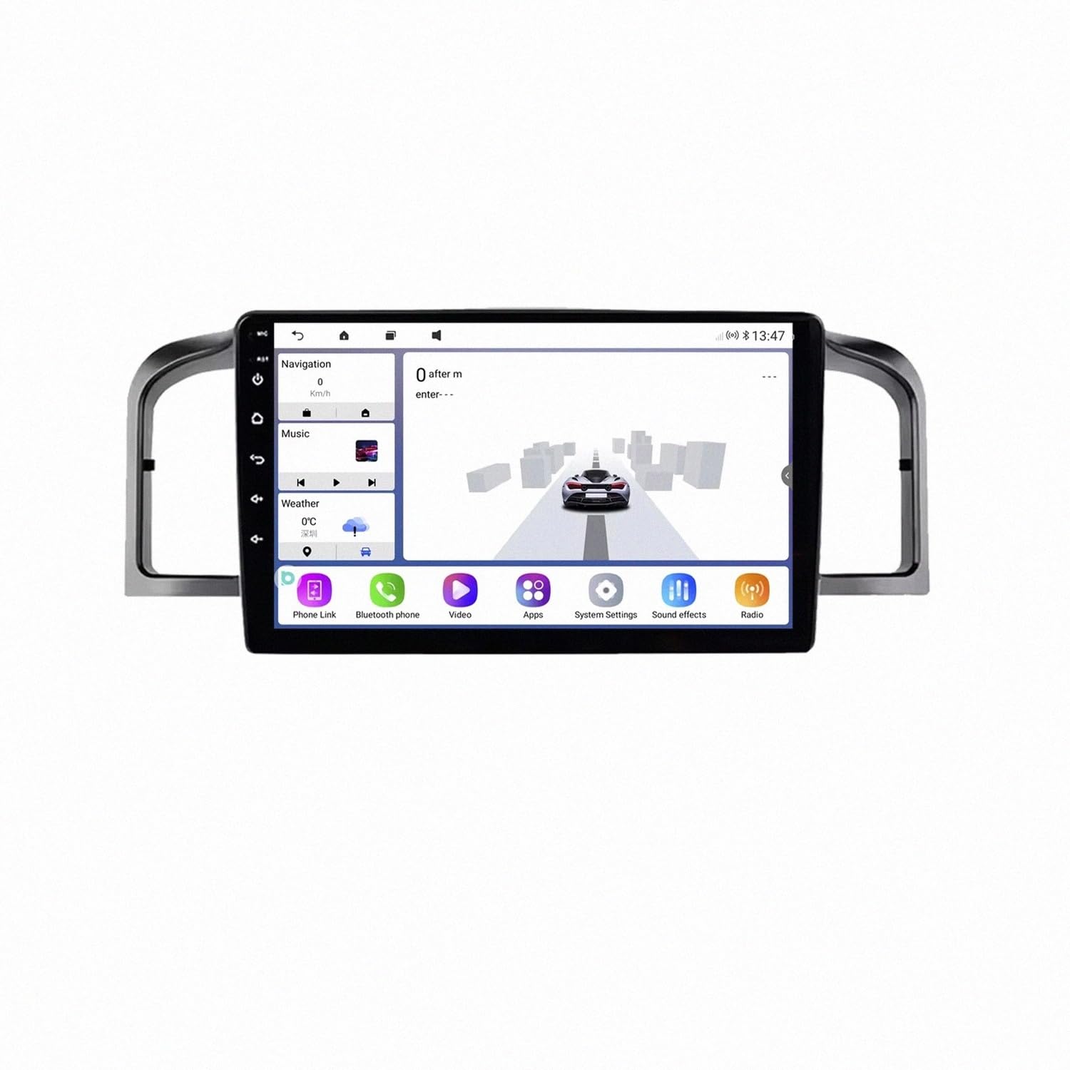 Navegación Carplay coche para Lifan 620 con Bluetooth AUX 8