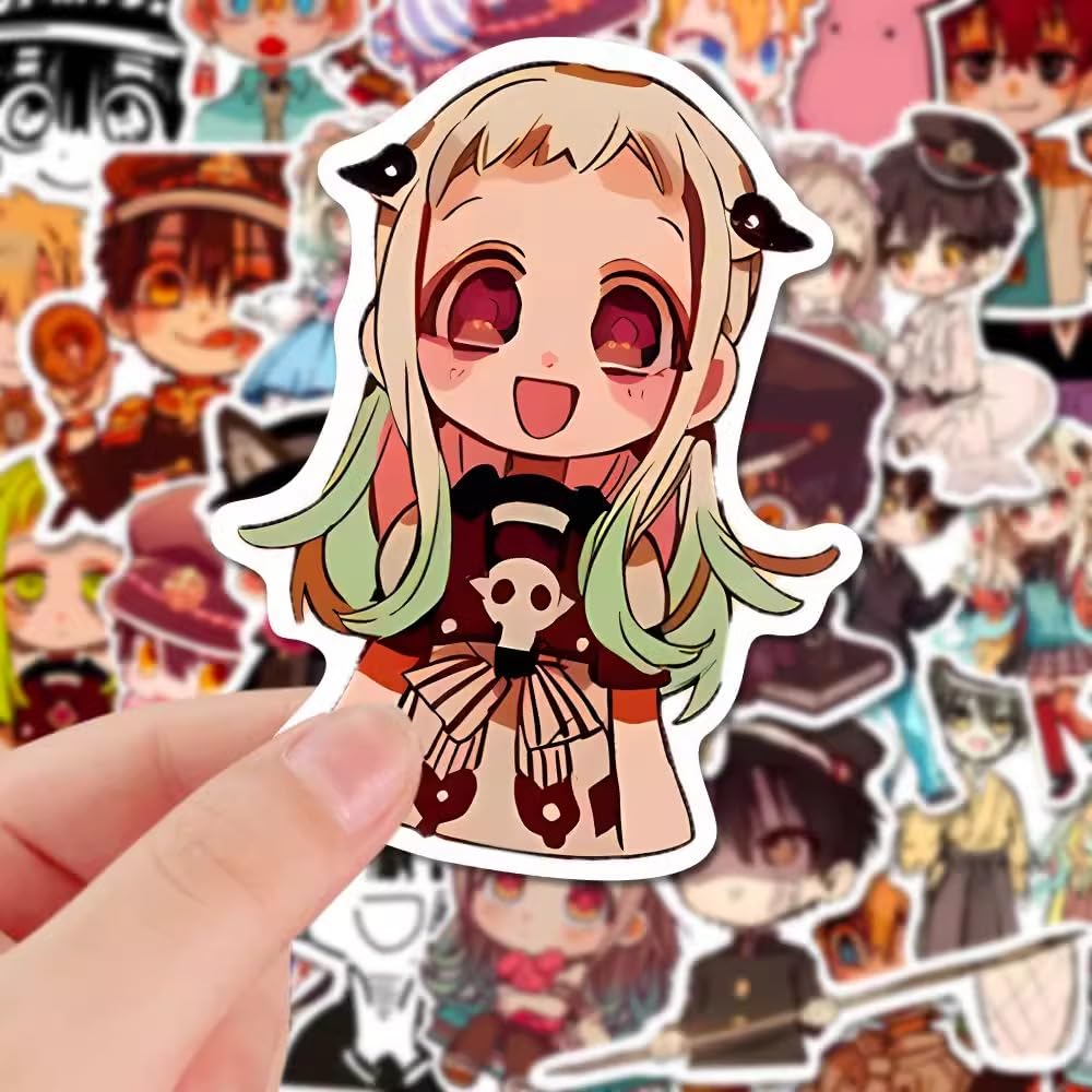 Amazon.co.jp: 地縛少年花子くん 48枚 防水ステッカーセット