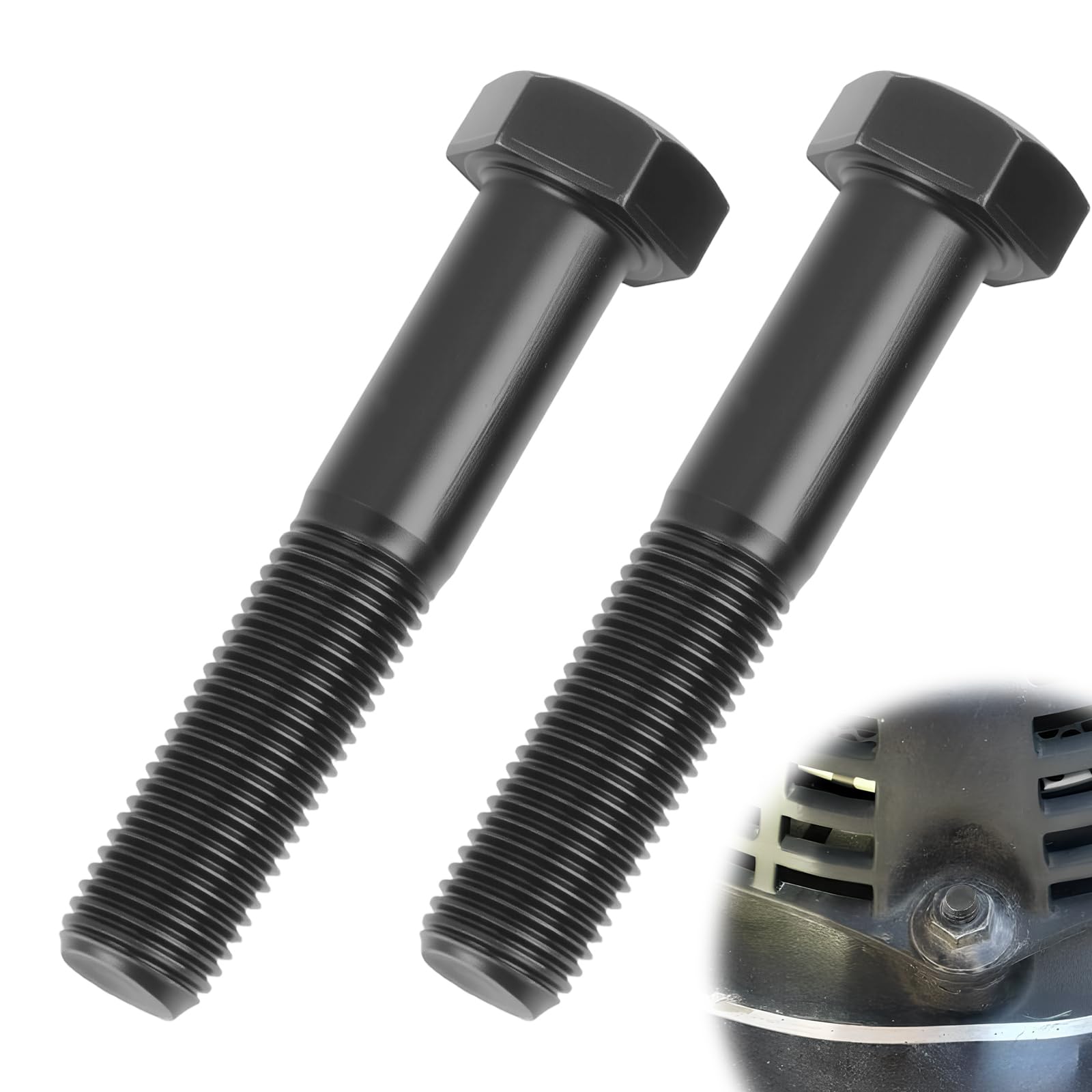 Boulon de Lame Ø9,5mm (3/8" 24 UNF) Longueur 51mm Castelgarden Snapper Stiga Honda Mac Allister