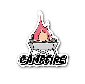 Amazon.co.jp: オリジナルデザインストア キャンプステッカー