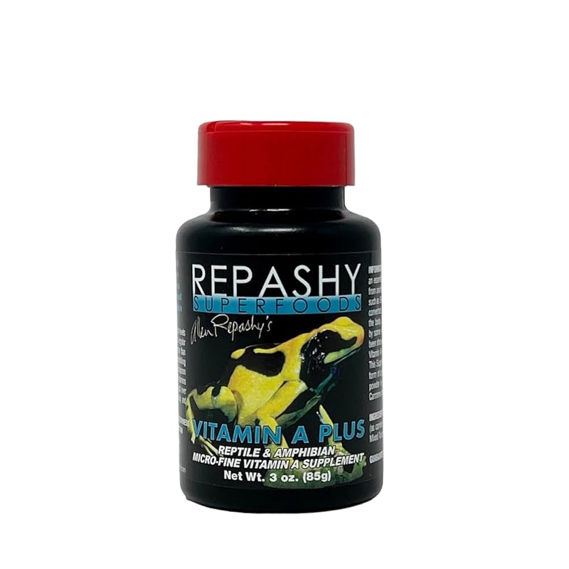 Suplemento de Vitamina A para Répteis e Anfíbios Repashy Vitamin A Plus 85 g