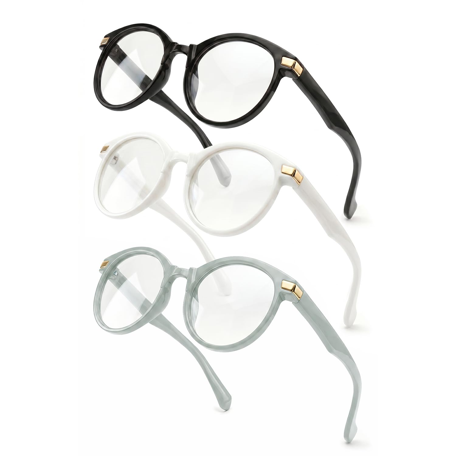 Round Kids Blue Light Glasses, Ages 2-6