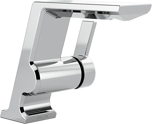 Delta Faucet 599-PR-MPU-DST Grifo de barra pivotal, Lumicoat cromado