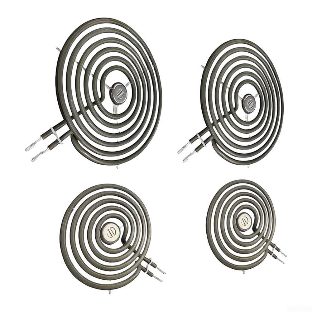 Kit Quemadores Cocina Gas 4 Piezas Compatible Edesa Aspes Tapas Esmaltadas Difusores Aluminio Negro Renovación Estufa
