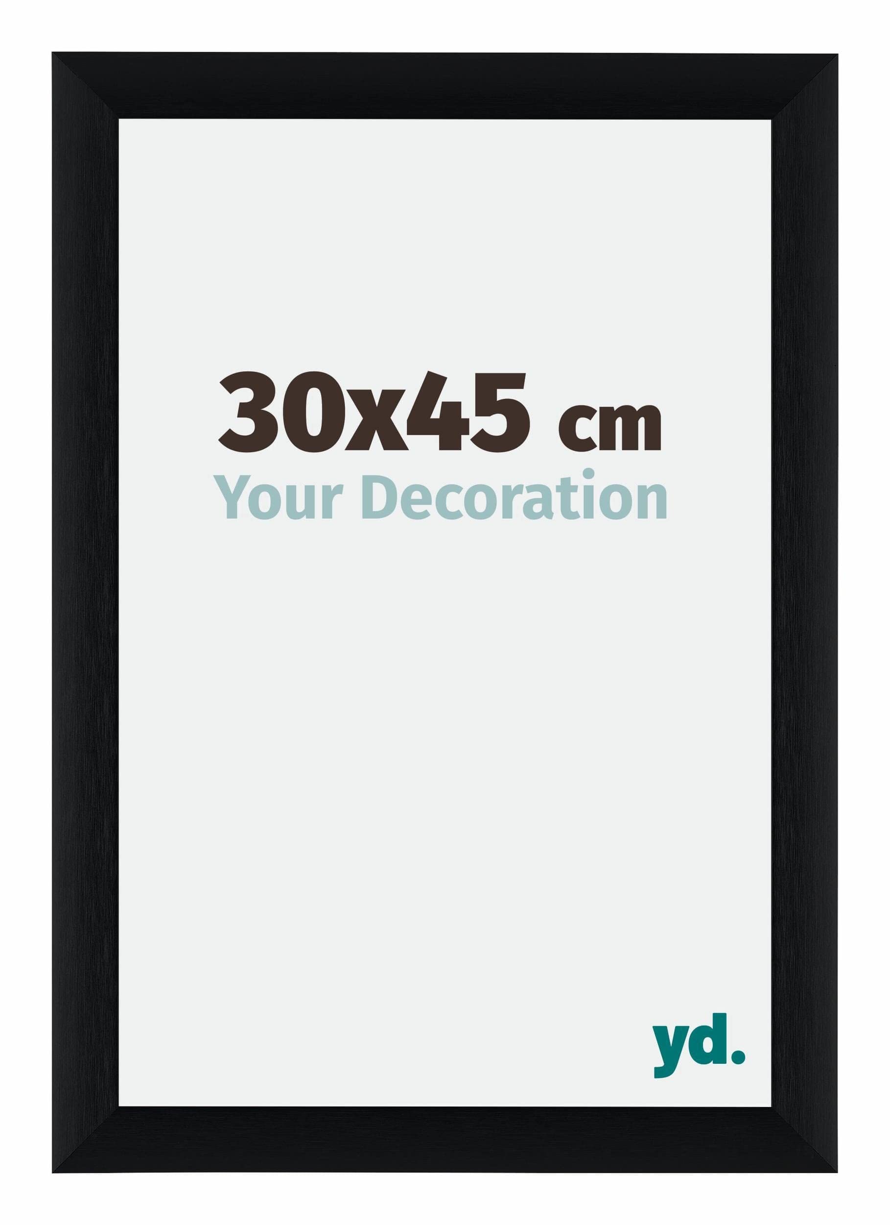 yd. Your Decoration - Cadre 30x45 cm - Noir Brosse - Cadres Photos en Aluminium Avec acrylique - Anti-​Reflet - Cadre 30x45 - Tucson