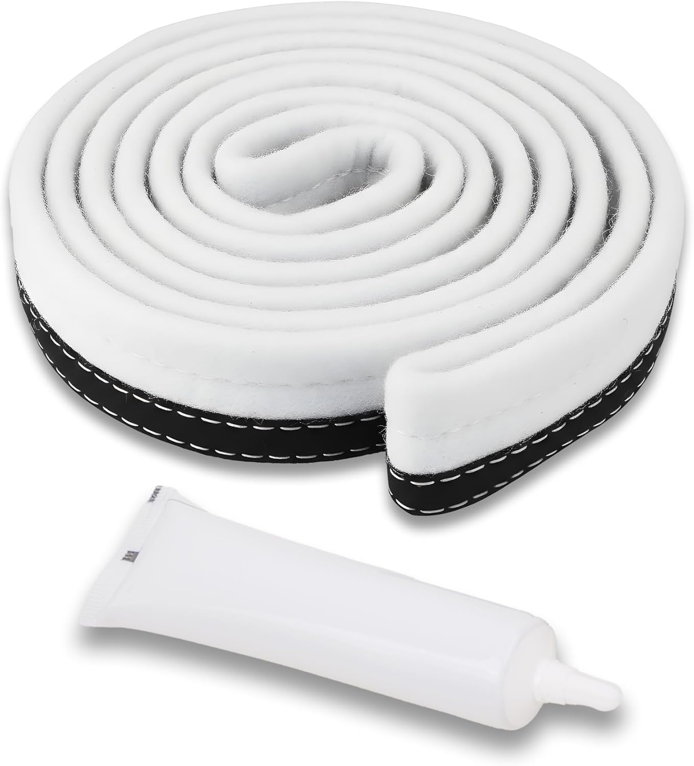 4036EL3001A Dryer Drum Felt Seal Compatible with LG Kenmore Dryers, Replace 1267485 AP4438638 EA3522851 PS3522851 EAP3522851 AH3522851 etc. (Includes High Temperature Adhesive)