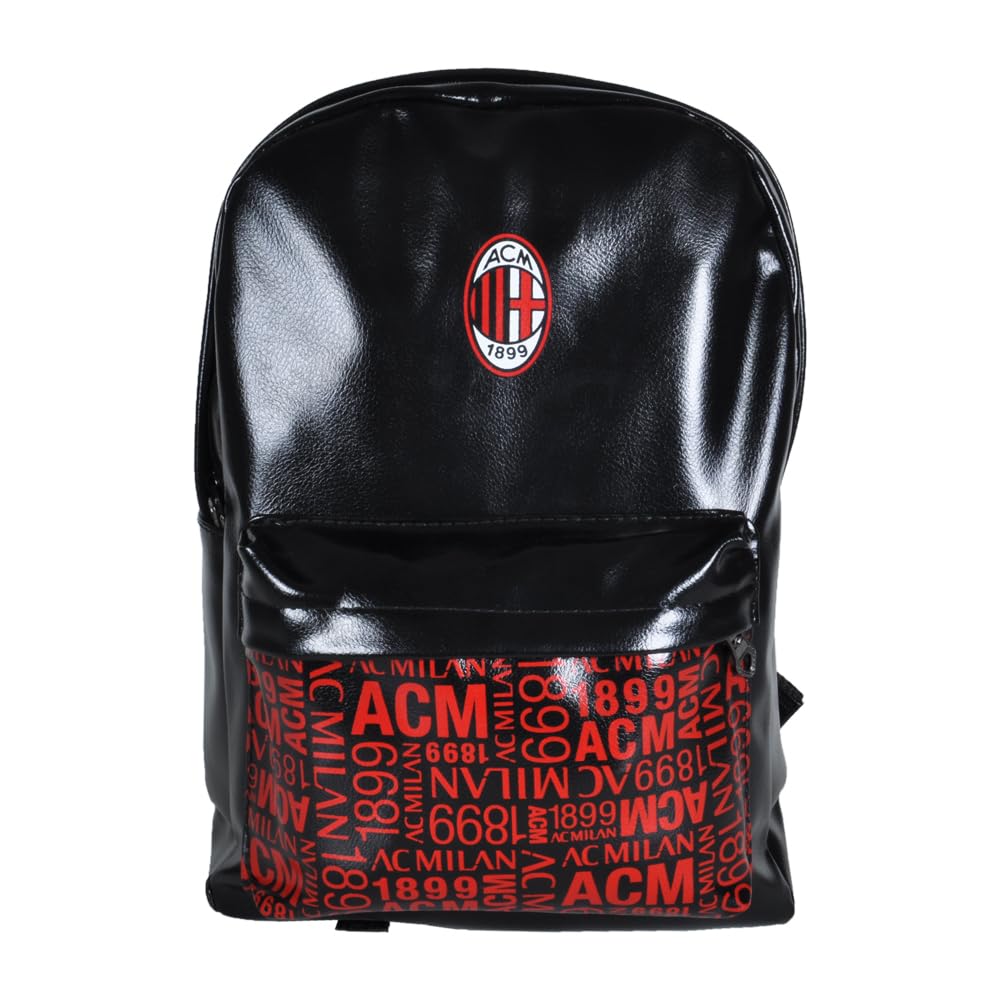 ACM 1899 AC Milan 141224 Milan, Mochila Unisex Adulto, Negro, Talla única