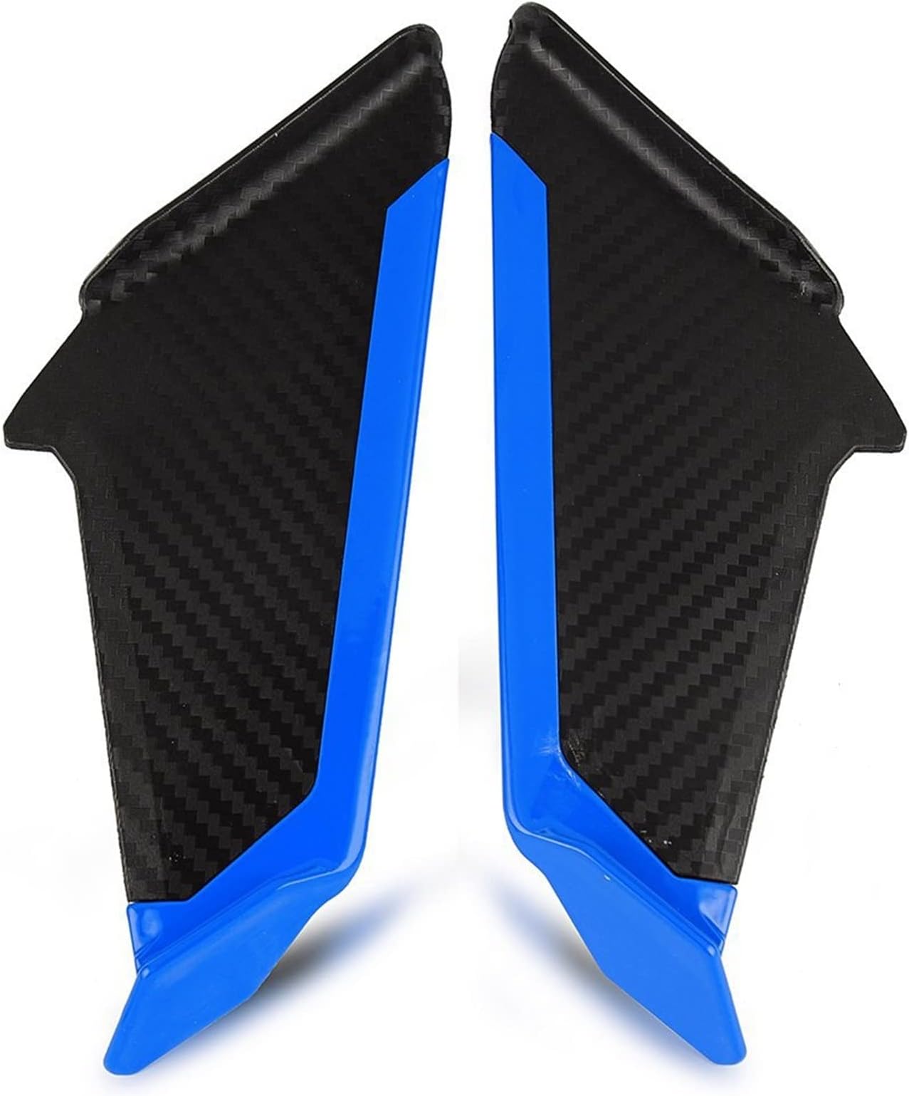 motorcycle modification Motorcycle Winglet Aerodynamic Wing Spoiler Fixed Wind Wing Compatible With Ya&maha For YZF R1 R3 R6 R7 R15 R25 R3 R125 (Color : 2)
