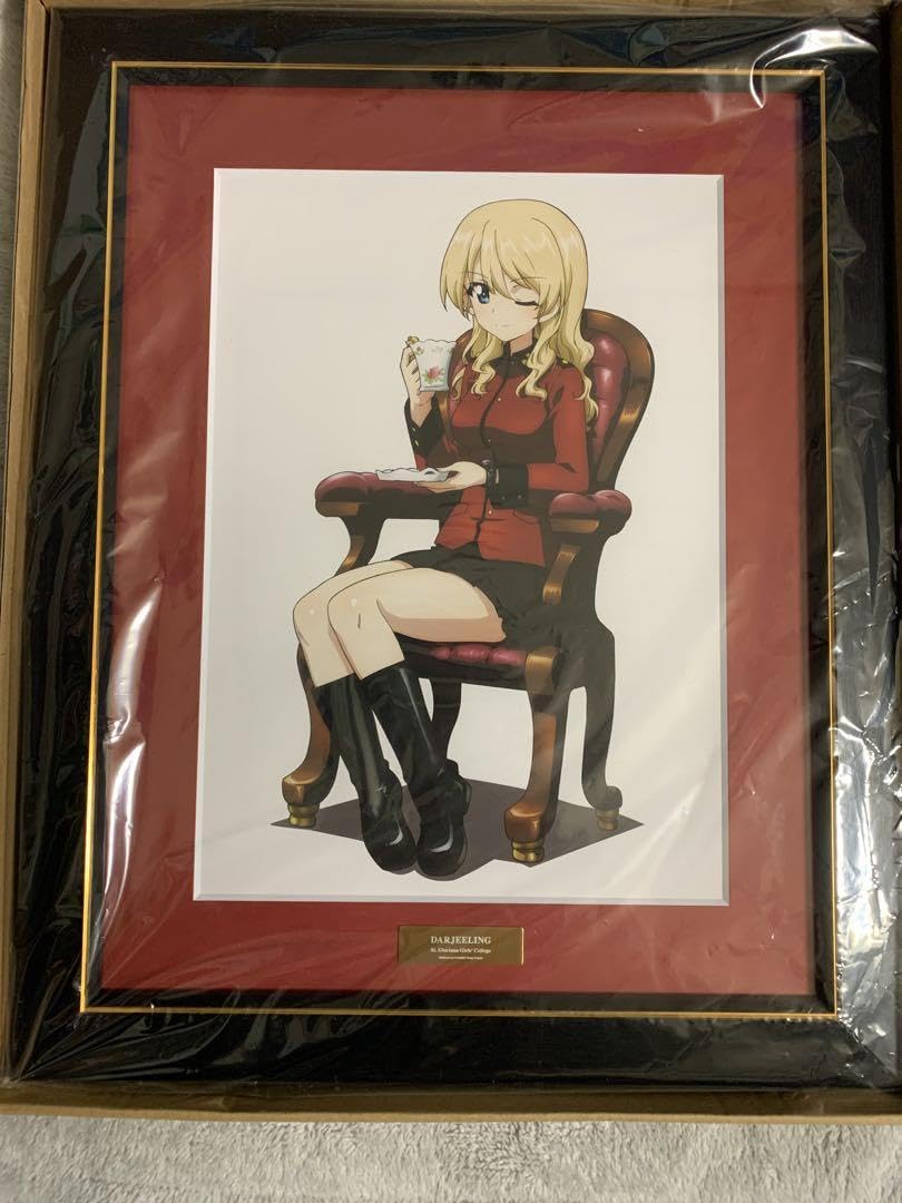 ガールズ&パンツァー　ダージリン　コラボウォッチ着用　キャラファイングラフ ガールズ&パンツァー ダージリン コラボウォッチ着用 キャラ
