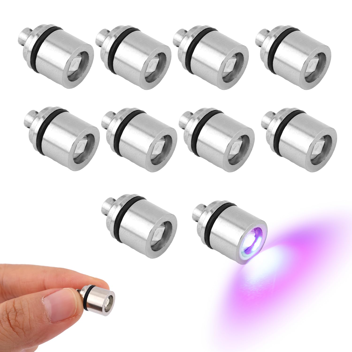 10pcs Mini LED Lights, Battery Powered Micro Lights Miniature Craft Models for Tiny Paper Lanterns Miniature Scene Doll House Small Building Spotlights Party Spot Light Dollhouse Accessories