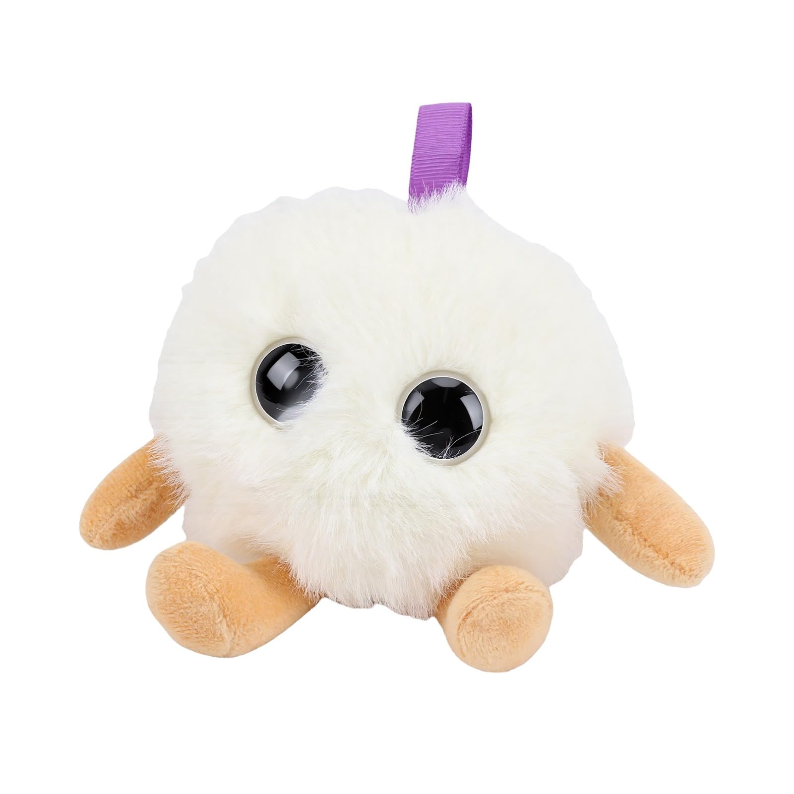 KI-intelligentes Stofftier-Lernspielzeug mit Mehrsprachigen Gesprächen für Vorschulkinder ab 3 Jahren, 8 X 10 cm Plüsch (White)