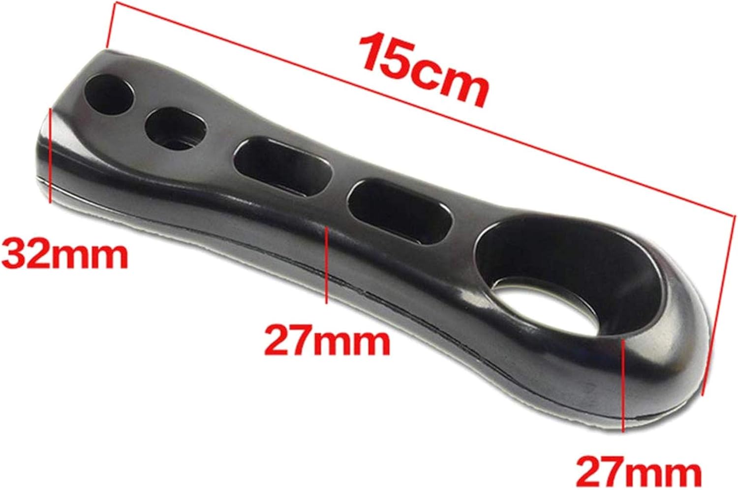 Sepikey Replacement Handle 1PC Pan Handle Bakelite Kitchen Handle Replacement Black