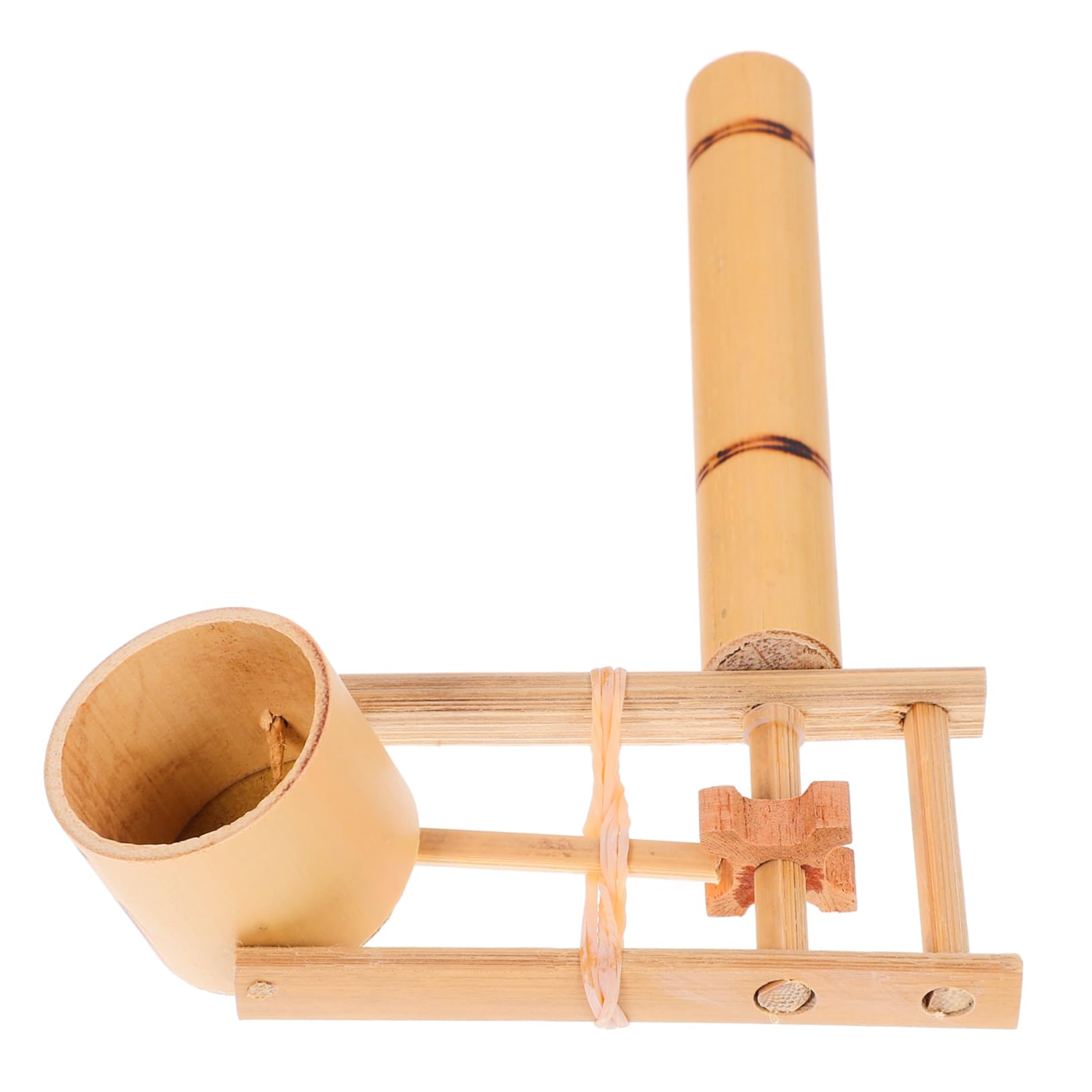 BESPORTBLE Castanet with Long Handle Percussion Instrument for Music Sports Events Comfortable Fun Noise Maker for Cheering and Performance