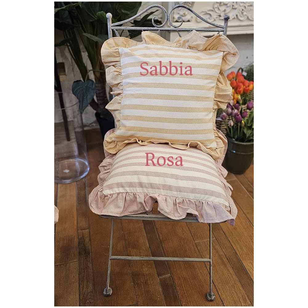 Cuscini Per Sedia Bistrot FUNHOME 48x48 Cm – Set Da 2 Con Legacci, Azzurri – Impermeabili E UV Resistenti Per Esterno/Interno - 4