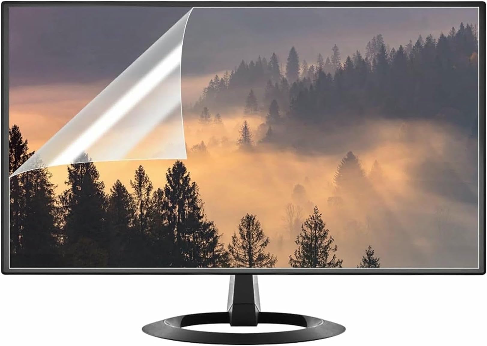 Folia ochronna na ekran telewizora, Filmowy filtr przeciwodblaskowy, odporny na zarysowania(55 inch 1211x682mm)