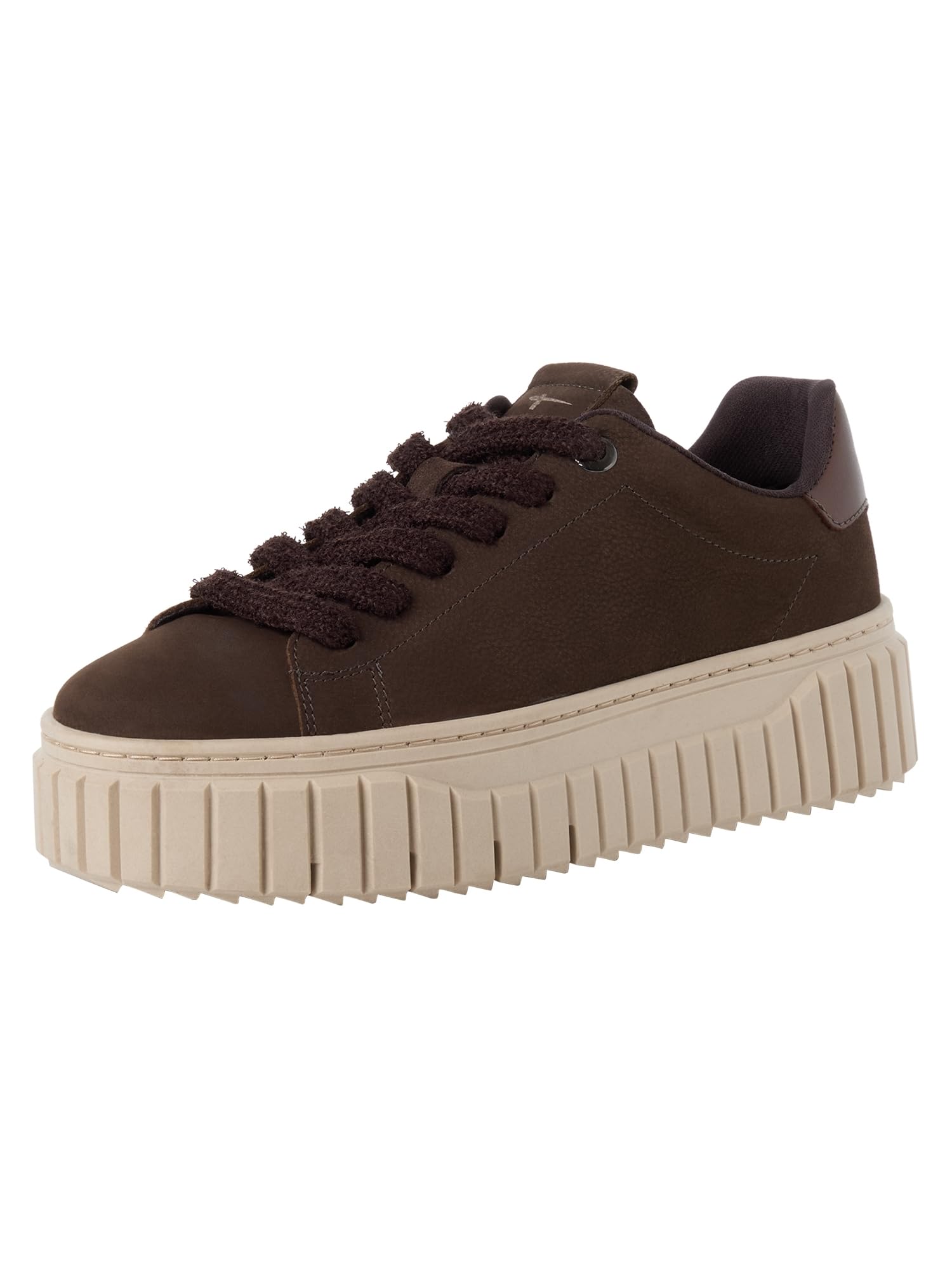 Tamaris Women's Low Flat Trainers, Brown (Mocha), 37
