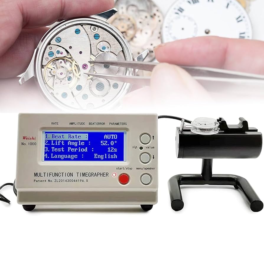 Amazon.co.jp: 時計テスタータイミング、多機能タイムグラファー
