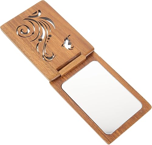 ORFOFE Mini Things for Purse Mini Purse Pocket Mirror Vintage Mirror Retro Purse Mini Mirror for Purse Compact Makeup Mirror Mini Compact Mirror