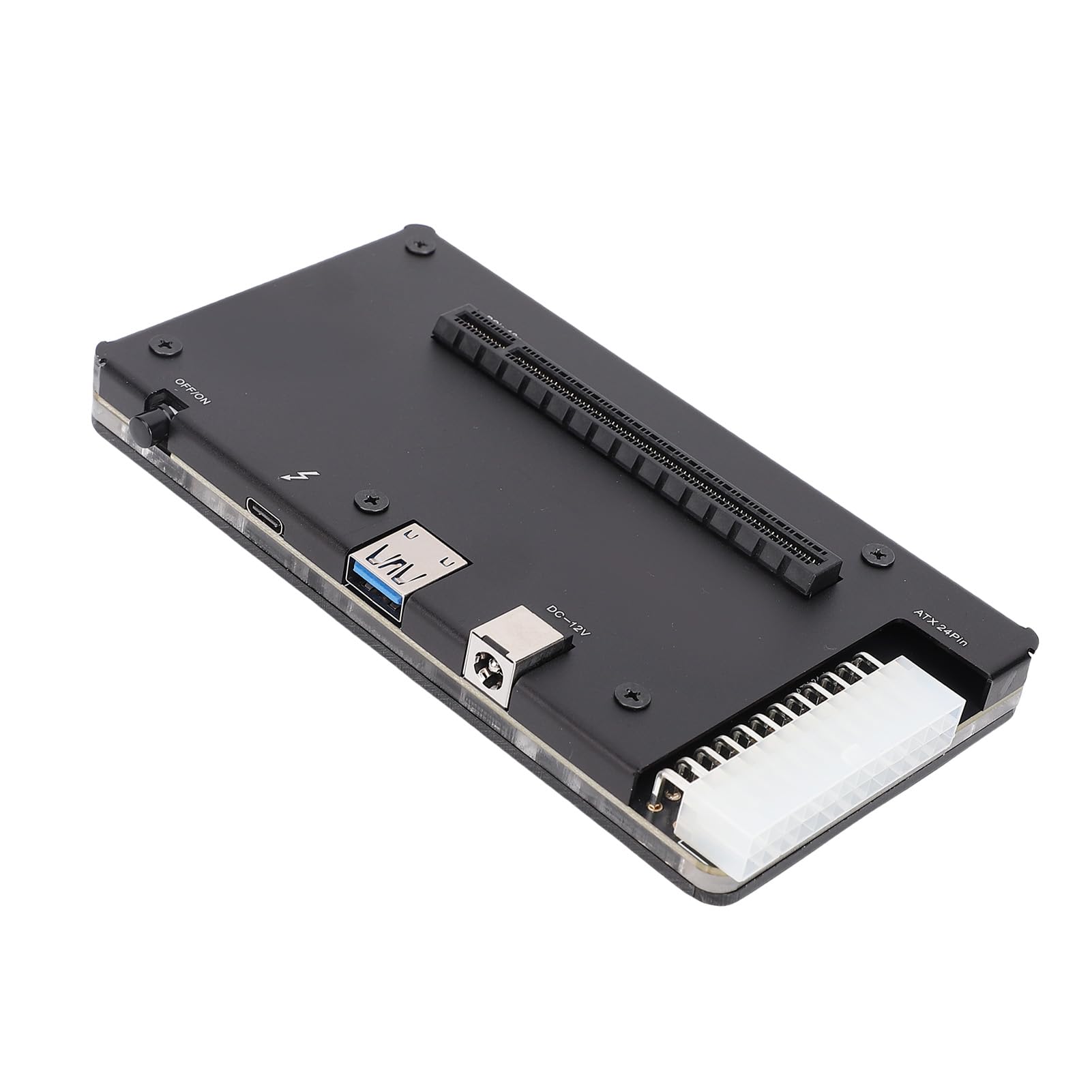 Denash Passend für das Externe 4-Grafikkarten-Dock-EGPU-Gehäuse, Steigert die Computergrafikleistung, Perfekt für Grafikdesigner und Content-Ersteller. 1 M Langes Kabel