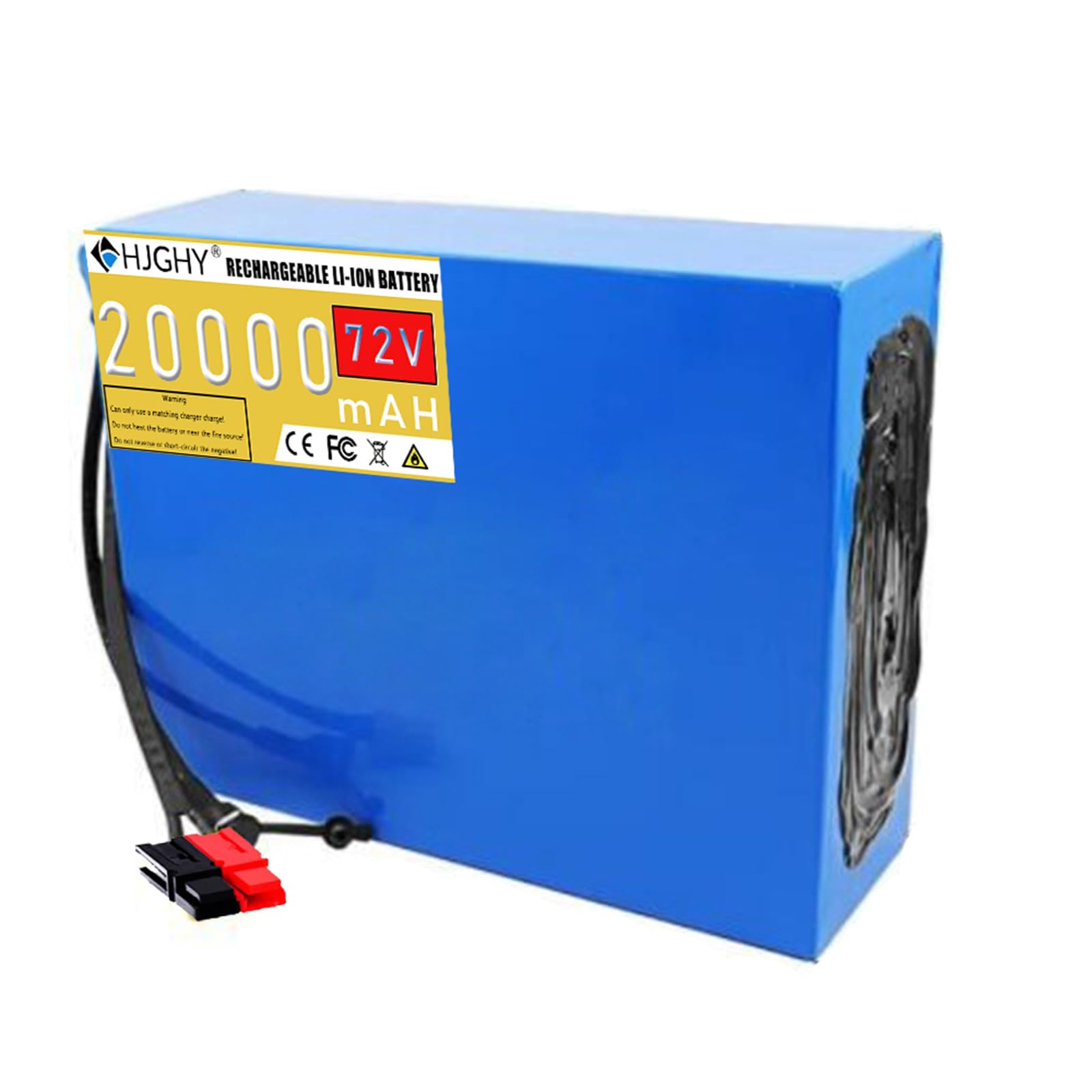 72 Volt 20Ah E-Bike Battery 72V 20AH Waterproof PVC Lithium Electric Bicycle Motorcycle Battery 72V Ebike Lithium Li-ion Battery for 1500W 1200W 1000W Motor