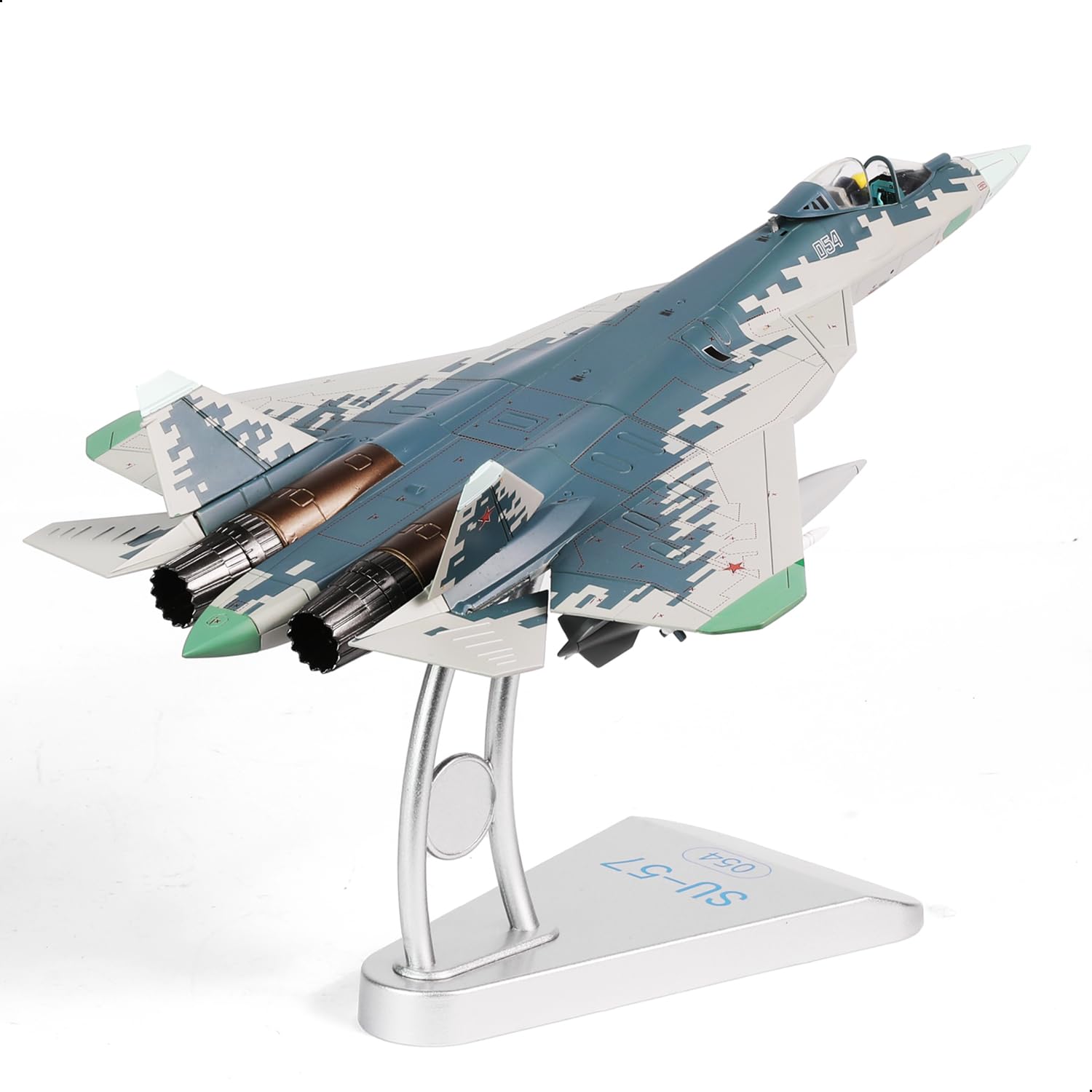 Amazon.com: NUOTIE Sukhoi SU-57 Felon 1/72 Diecast Metal Aircraft