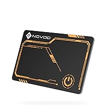 NOVOO Air Tag Card Wallet Tracker, 1.6 mm Slim Smart Card, 6 Anni Batteria, IP68 Impermeabile, Compatibile Apple Dov’è (iOS Only), Bluetooth Localizzatore per Portafogli, Valigie, Passaporti, Bicolor