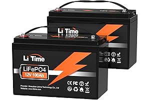 LiTime Premium 100-amp Lithium Battery
